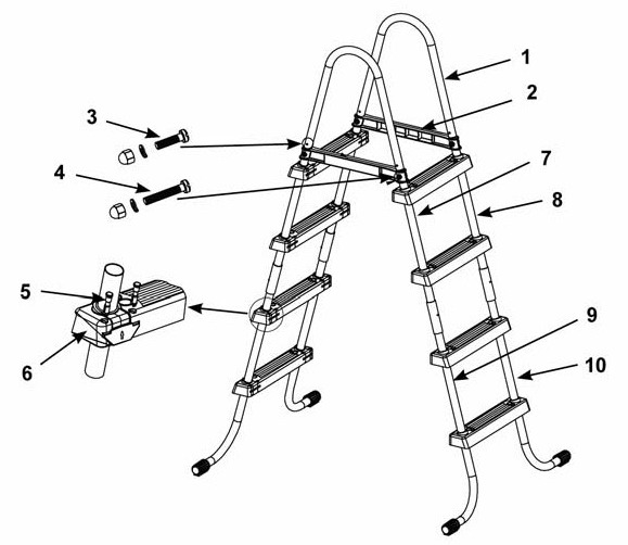 Pool Ladder Replacement Parts Reviewmotors.co