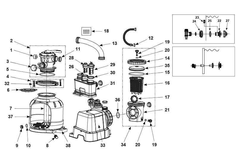 Intex Pool Pump Parts Impeller Reviewmotors.co